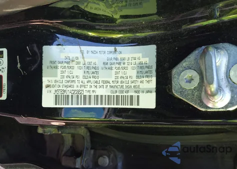 2010 Mazda Cx-9 Grand Touring from USA, damaged, VIN JM3TB3MV1A0208623